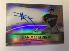 Dan Merklinger [Green Refractor] #BPADM Baseball Cards 2010 Bowman Platinum Prospect Autograph Prices