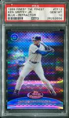 Ken Griffey Jr. [Refractor] Baseball Cards 1999 Finest Team Blue Prices