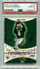 Plaxico Burress #103 Football Cards 2000 Upper Deck Ionix Prices
