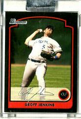 Geoff Jenkins #66 Baseball Cards 2003 Bowman Prices