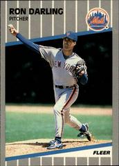 Ron Darling #32 Baseball Cards 1989 Fleer Glossy Prices