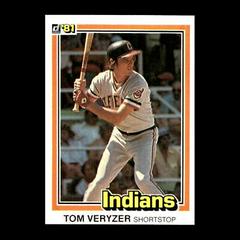 Tom Veryzer Baseball Cards 1981 Donruss Prices
