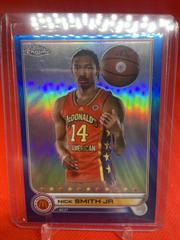 Nick Smith Jr [Blue] #68 Basketball Cards 2022 Topps Chrome McDonald's All-American Prices
