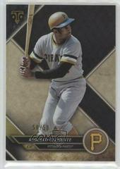 Roberto Clemente [Onyx] #61 Baseball Cards 2017 Topps Triple Threads Prices
