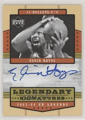Elvin Hayes Legendary Signatures #LS-EH Basketball Cards 2003 Upper Deck Legends Legendary Signatures Prices