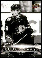 Troy Terry [Black & White] #C1 Hockey Cards 2023 Upper Deck UD Canvas Prices