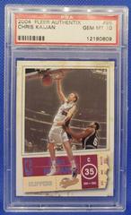 Chris Kaman #95 Basketball Cards 2004 Fleer Authentix Prices