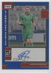 Aaron Ramsdale [Blue] Soccer Cards 2022 Panini Donruss Signature Series Prices