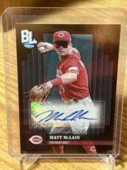 Matt McLain [Gold Foil] #BLA-MM Baseball Cards 2024 Topps Big League Baseball Autograph Prices