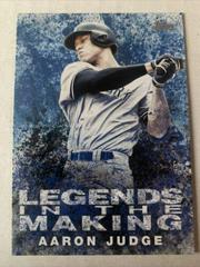 Aaron Judge [Blue] #AJ Baseball Cards 2018 Topps Legends in the Making Prices