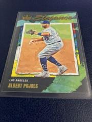 Albert Pujols #E-8 Baseball Cards 2022 Panini Diamond Kings Elegance Prices