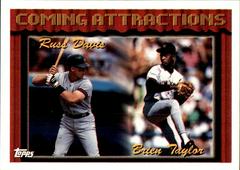 Brien Taylor, Russ Davis #772 Baseball Cards 1994 Topps Bilingual Prices