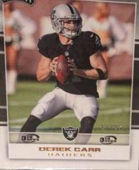 Derek Carr [3rd Down] #67 Football Cards 2017 Panini Playoff Prices