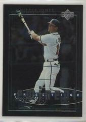 Chipper Jones #615 Baseball Cards 1998 Upper Deck Prices