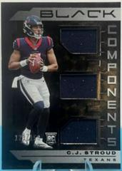 C. J. Stroud #COM-4 Football Cards 2023 Panini Black Components Patches Prices