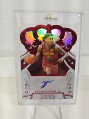 Kevin Porter Jr. [Red] Basketball Cards 2019 Panini Crown Royale Rookie Autographs Prices