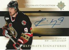 Martin Havlat #US-HV Hockey Cards 2005 Ultimate Collection Signatures Prices