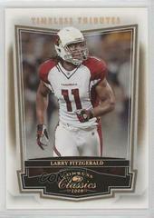 Larry Fitzgerald [Timeless Tributes Bronze] #2 Football Cards 2008 Panini Donruss Classics Prices