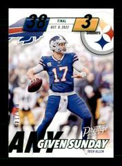 Josh Allen [Green] #AGS-5 Football Cards 2023 Panini Prestige Any Given Sunday Prices