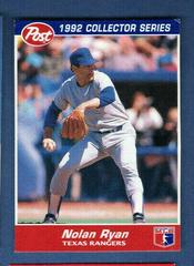 Nolan Ryan Baseball Cards 1992 Post Cereal Prices