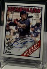 Brayan Rocchio #88BA-BR Baseball Cards 2023 Topps Update 1988 Autographs Prices