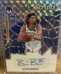 Brian Bowen II #RS-BB2 Basketball Cards 2019 Panini Mosaic Rookie Scripts Prices
