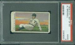 Al Bridwell Baseball Cards 1909 E101 Set of 50 Prices