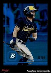 Sal Frelick [Blue] Baseball Cards 2022 Bowman Heritage Chrome Prospects Prices