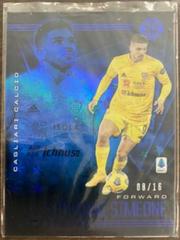 Giovanni Simeone [Blue Astro] #10 Soccer Cards 2020 Panini Chronicles Illusions Serie A Prices