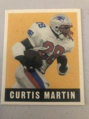 Curtis Martin #7 Football Cards 1997 Leaf Reproductions Prices