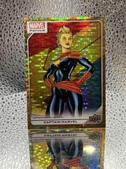 Captain Marvel [Seismic Gold] Marvel 2023 Upper Deck Platinum Prices
