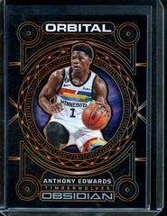 Anthony Edwards [Orange] #1 Basketball Cards 2022 Panini Obsidian Orbital Prices