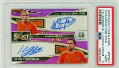 Kevin Strootman [Purple Prizm] Soccer Cards 2020 Panini Select UEFA Euro Signatures Prices