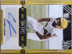 Chase Lucas [Gold] #BA-CL2 Football Cards 2022 Leaf Draft Autographs Prices