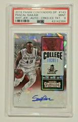 Pascal Siakam [White Jersey Autograph Cracked Ice Ticket] Basketball Cards 2016 Panini Contenders Draft Picks Prices