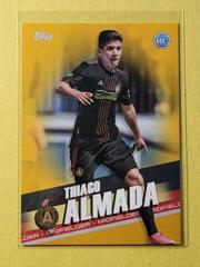 Thiago Almada [Gold] Soccer Cards 2022 Topps MLS Prices