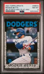 Mookie Betts [Platinum] #86B-10 Baseball Cards 2021 Topps Update 1986 35th Anniversary Prices