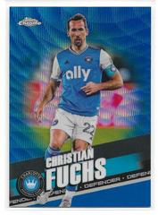Christian Fuchs [Blue Wave] Soccer Cards 2022 Topps Chrome MLS Prices