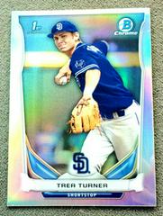 Trea Turner [Refractor] #300 Baseball Cards 2014 Bowman Chrome Mini Prices