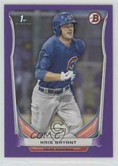 Kris Bryant [Purple] #BP25 Baseball Cards 2014 Bowman Prospects Prices