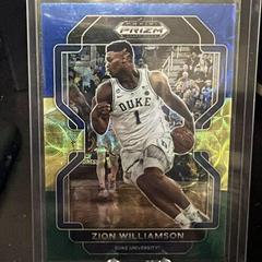 Zion Williamson [Choice Blue Yellow Green] Basketball Cards 2022 Panini Prizm Draft Picks Prices