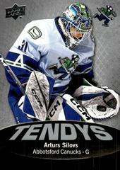 Arturs Silovs Hockey Cards 2022 Upper Deck AHL Tendys Prices