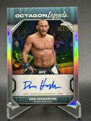 Dan Henderson [Refractor] #OLA-DHE Ufc Cards 2024 Topps Chrome UFC Octagon Legends Autograph Prices