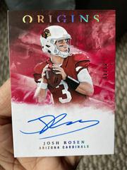 Josh Rosen [Blue] #RA-JR Football Cards 2018 Panini Origins Rookie Autographs Prices