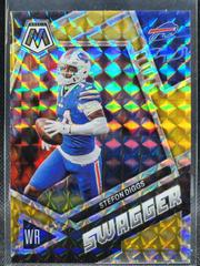 Stefon Diggs [Gold] #SS-SD Football Cards 2023 Panini Mosaic Swagger Prices