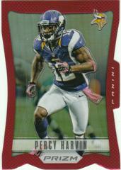 Percy Harvin [Red Prizm Die Cut] #109 Football Cards 2012 Panini Prizm Prices