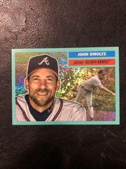 John Smoltz [Aqua Sparkle] #3 Baseball Cards 2023 Topps Archives Prices