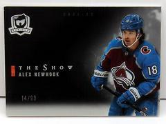 Alex Newhook #SB-33 Hockey Cards 2021 Upper Deck The Cup Show Black Prices