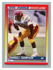 Darrell Thompson #636 Football Cards 1990 Panini Score Prices