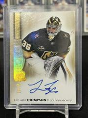 Logan Thompson [Signature Gold] #111 Hockey Cards 2021 SP Prices